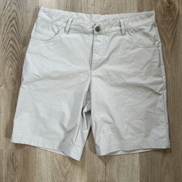 Adidas Adicross Golf Shorts Mens 32 Gray Athletic Performance Stretch Chino - Picture 1 of 8